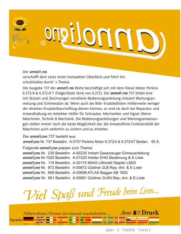 annoligno 737 Cover Rückseite